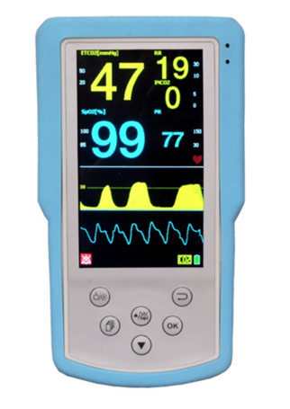 Handheld ETCO2 Monitor with spo2