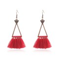 Tassel Earrings Bohemian Charm Pendant Vintage Earring Female Girls Simple Fashion Personality