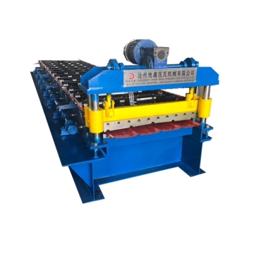 Trapezoidal roofing sheet roll forming machines