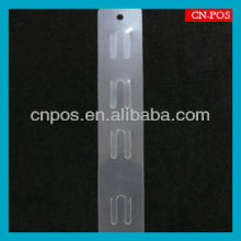 supermarket plastic hanging clip strips for shelf