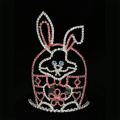 Holiday Pageant Crowns For Rabbit Easter Rhinestone Tiara