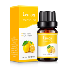 Lemon Essential Oil for Aroma Diffuser - 100% Pure Organic Lemon Peel Oil for Candle Making Home Fragrance and Massage