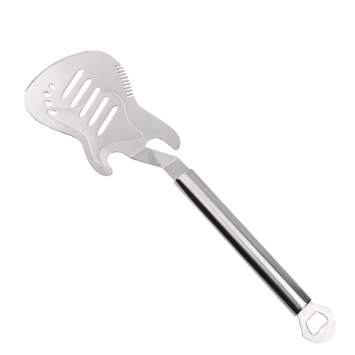 Spatule de retournement à fente pour barbecue