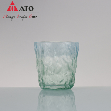 Glacier Pattern Frosted Glass Cup Household Tea Cup