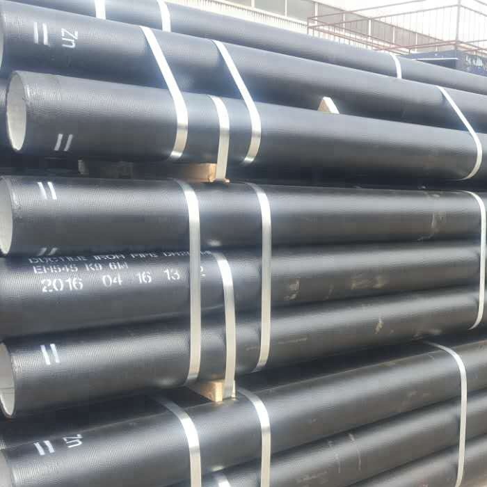 ISO 2531 k9 cement lined ductile iron pipe length
