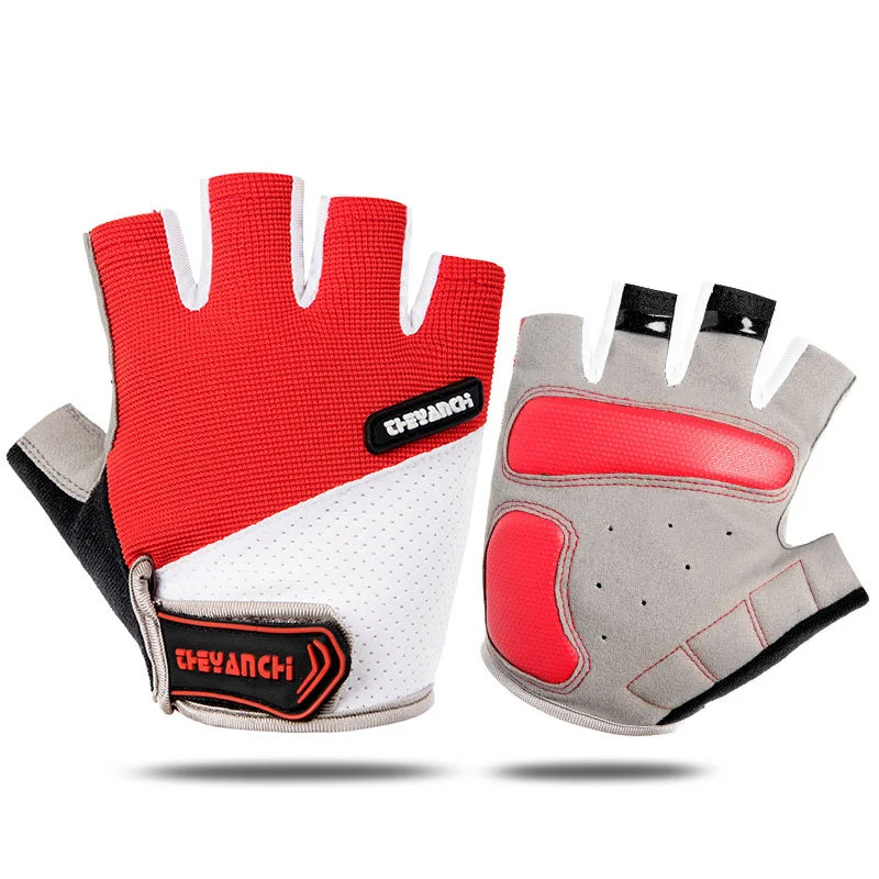 Fashion Half Finger Sports Gloves Weightlifting Gloves