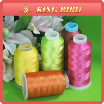 Beautiful Viscose Rayon Embroidery Thread Filament Yarn Bobbins