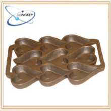 microwave oven cake pan , heart shape cake pan