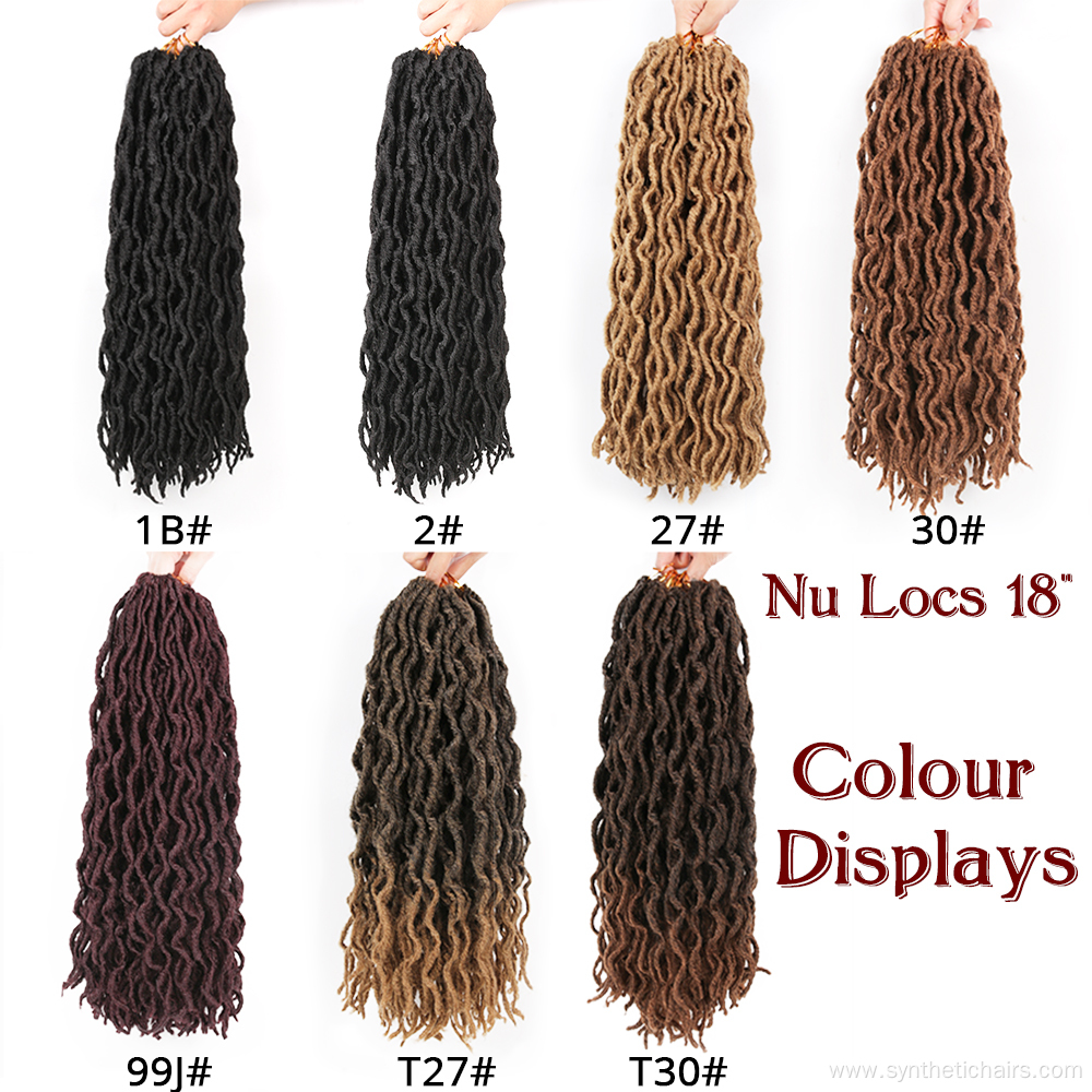 Crochet Braid Hair Nu Locs Hair Extension