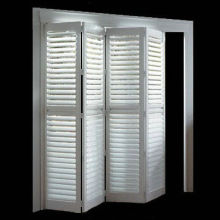 Lighting Indoor Doors Window Shutters , Interior Folding Shutters