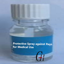 Spray protetor contra raios para uso médico