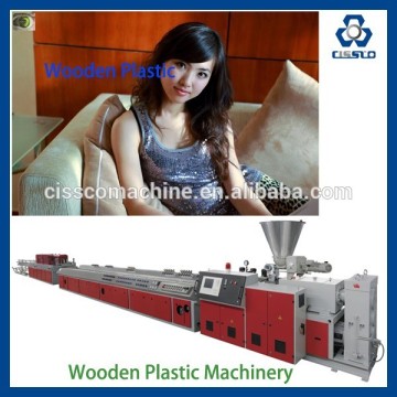 WPC DECKING BOARDS/JOISTS MACHINE, WPC MACHINE, WPC EXTRUSION LINE/PLASTIC EXTRUDER