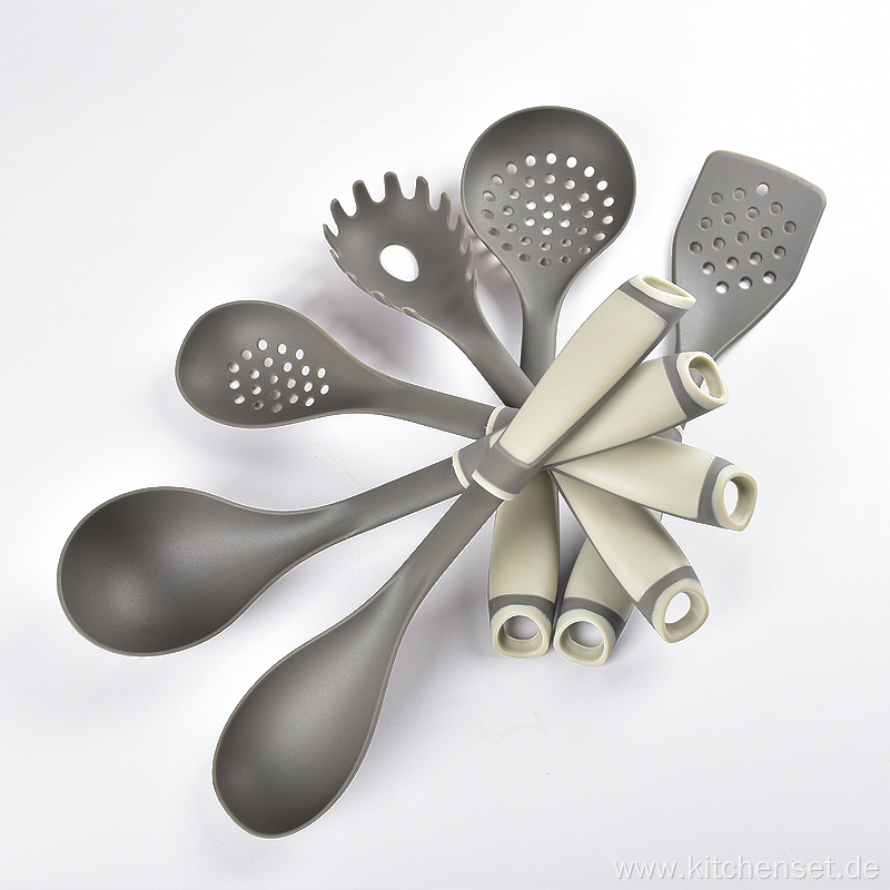 nylon nonstick heat resistant kitchen utensil set