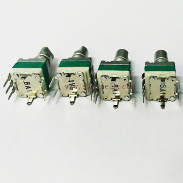 5-Pin 10K Rotary Potentiometer with Built-in Switch