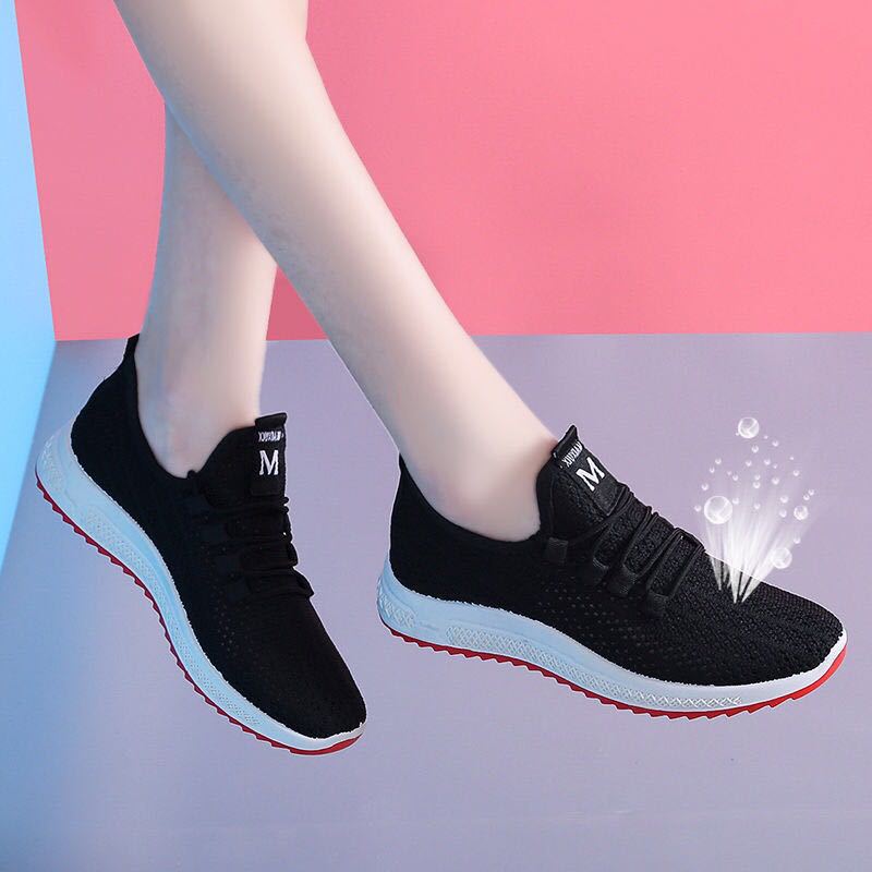 2021 New Fashion High Quality Fashion Comfort Mesh surface Women Sneakers Breathable Sport Shoes Female footwear shoes sports