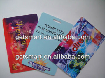 ID Card Luggage Tag Business Card Size Luaggage Tag