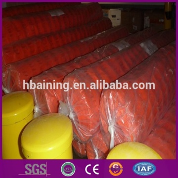 orange safety barrier fence plastic barrier fence