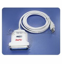 Fy1284ap White Pi2305 Usb ( A Male To Centronic 36 Male ) To Cn36 Parallel Cable