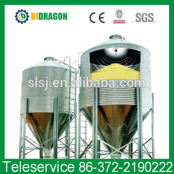 small hopper bottom grain silos corn silos