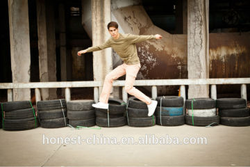 2015popular designcandy color mens baggy cargo pants