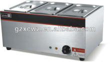 Counter Top 3-tanks Electric Bain marie