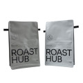 Premium gjennomsiktig glidelås kaffeposer med ventil for friskhet