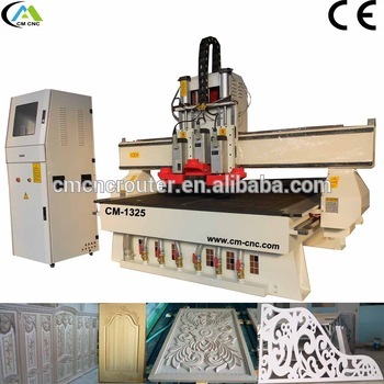 CM-1325 High Efficiency Wooden Carved Furniture CNC Router