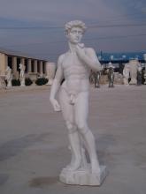 Life Size White Marble Famous David Sculpture