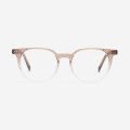 Classic retro round-rimmed acetate women Optical Frames