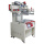 Flat screen printing machine with vacuum table