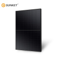 Sunket All Black Solarpanel 405W Europa dalam Stok