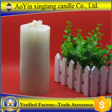 holiday and church pillar candle with free sample