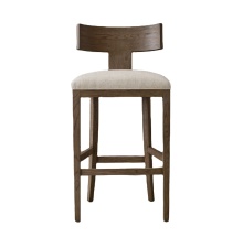 Stylish Durable Teak Wood Bar Chairs - Weather-Resistant Counter Stools