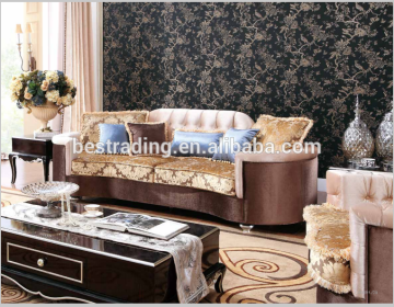 Foshan customize antique french style fabric sofa