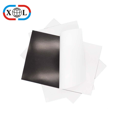 Flexible rubber vinyl magnet roll adhesive rubber magnet