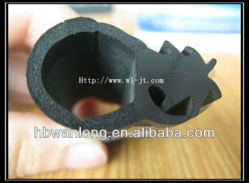 Factory customized metal insert rubber strip