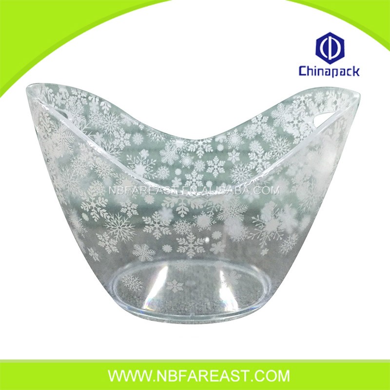 Wholesale gute qualität acryl kunststoff eiskübel Wholesale good quality acrylic plastic ice bucket