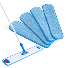 Wet Dry Dual Use Microfiber Mop Head Replacement Pad