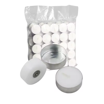 Fully Burns Tealight Candles Bright Flame Tealight Candles