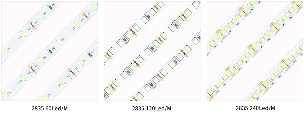 CE/RoHS SMD2835 60LED 6W outdoor LED Strip