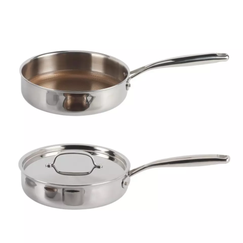 Tri-ply Cookware Cooking Pot Saute pan