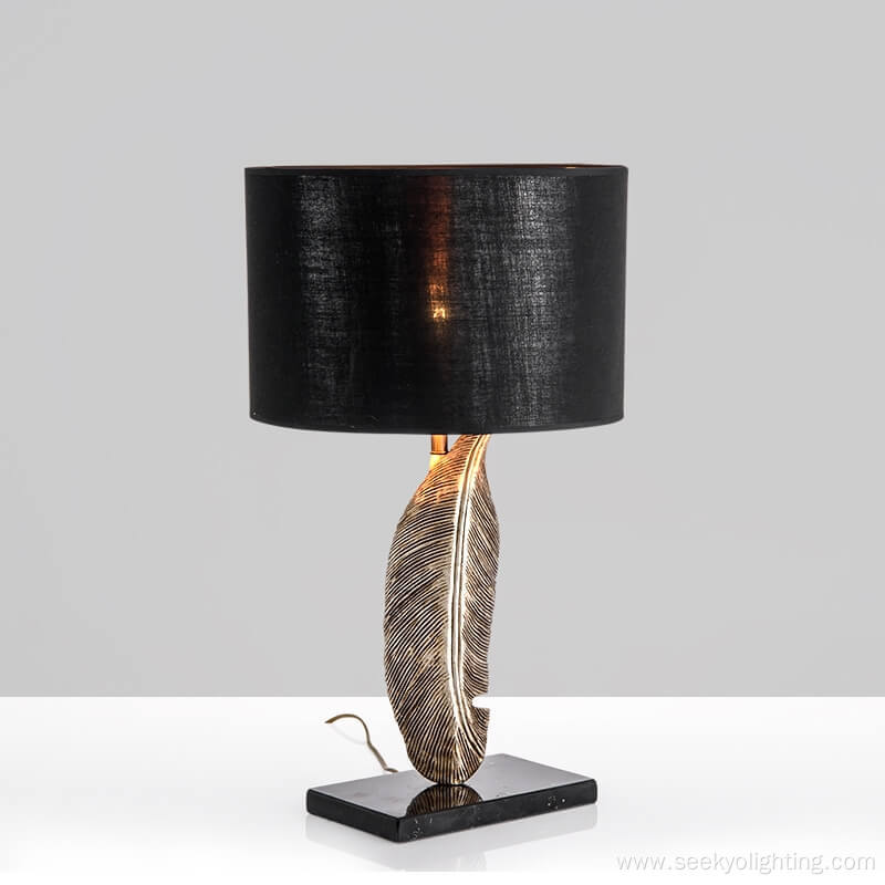 Feather Base Modern Table Lamp Gift