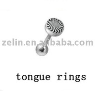 kite tongue barbell piercing jewelry