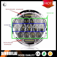 Diecast aluminum housing motorcycle headlight