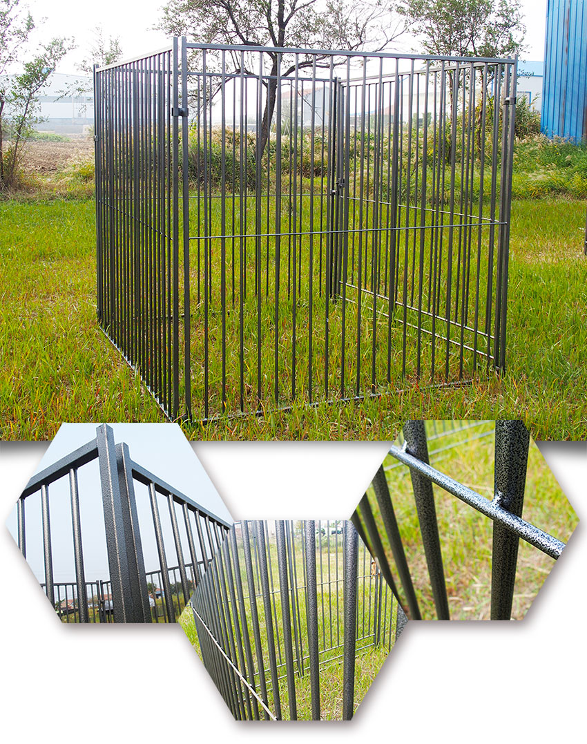 perro grande perrera-1 large dog kennel-1