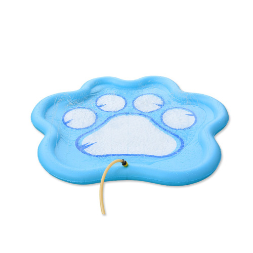 Bear Play Spray Splash Pad Sprinkler Mat