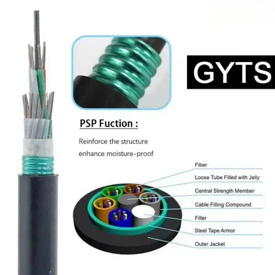 Durable Light-Armored CST Fiber Cable