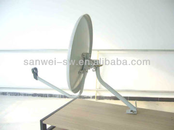 ku band 60cm offset satellite antenna