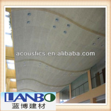 Public hall gymnasium wall and ceiling titles