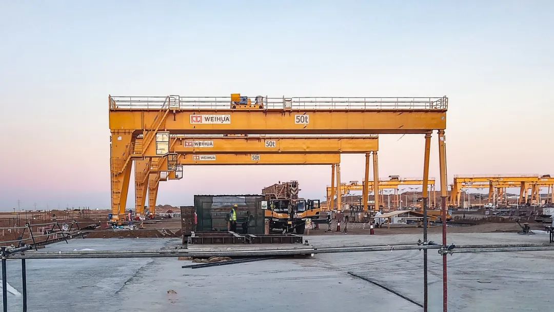 50t-gantry-crane-for-saudi-Arabia